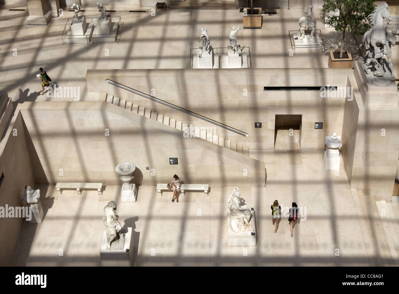 Il museo del Louvre in Francia Foto Stock