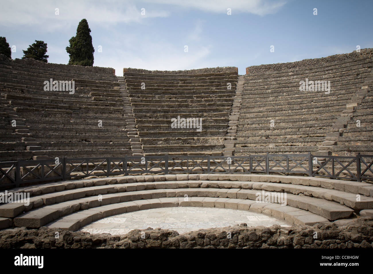 Le antiche città di Pompei Foto Stock