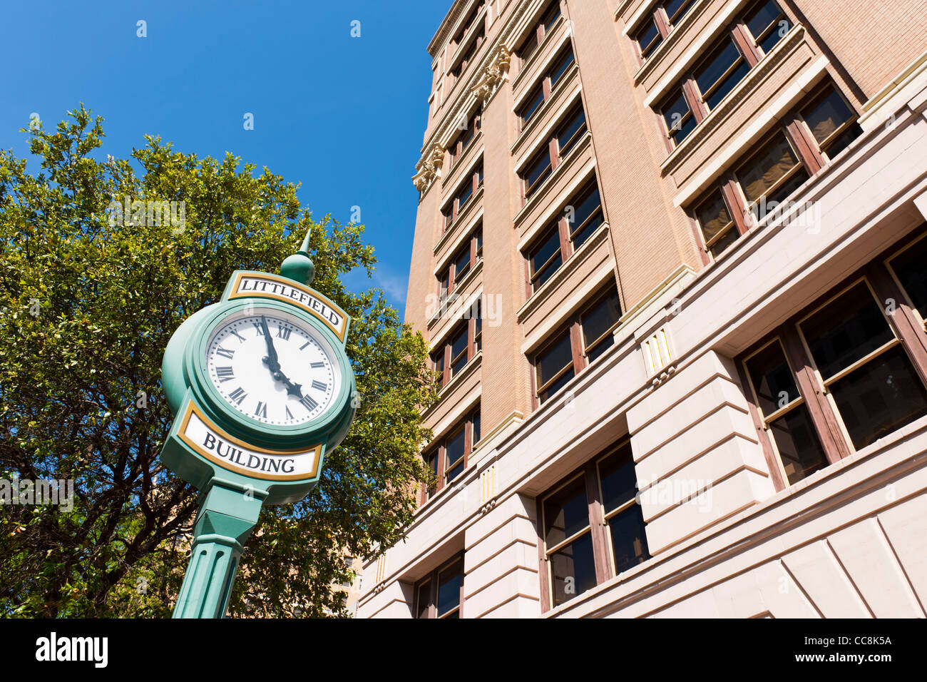 Littlefield Edificio, Austin, TX Foto Stock