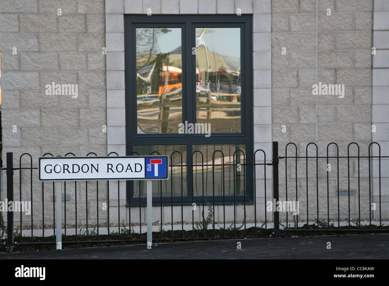 Gordon Road loughborough il sito di un sacco di nuovo sviluppo Foto Stock