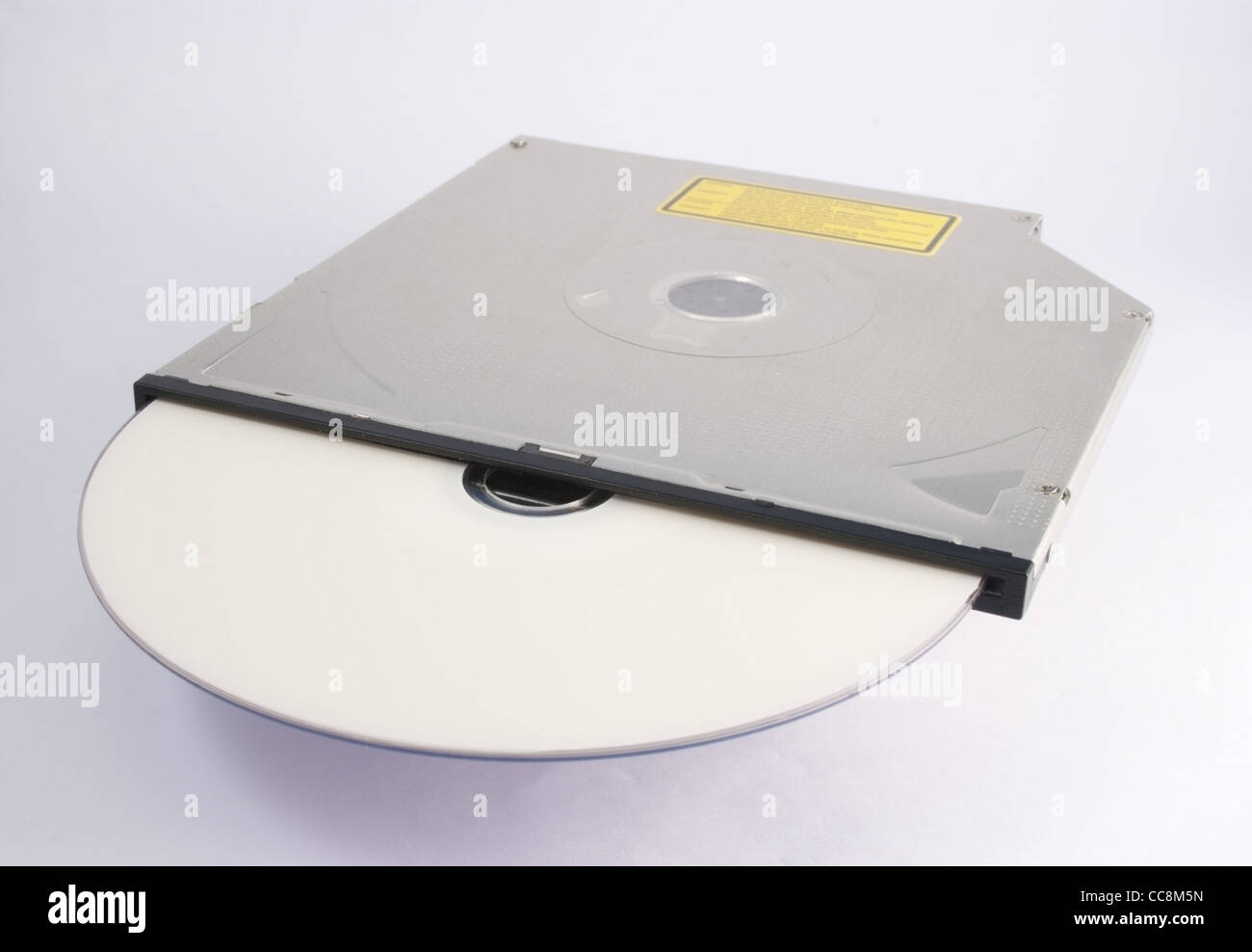 Laptop CD/DVD Foto Stock