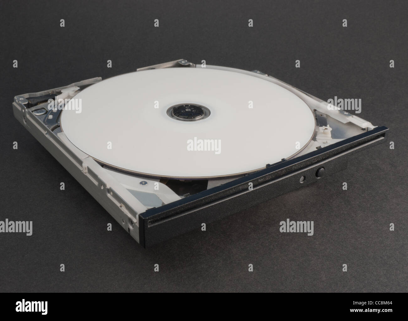 Laptop CD/DVD Foto Stock