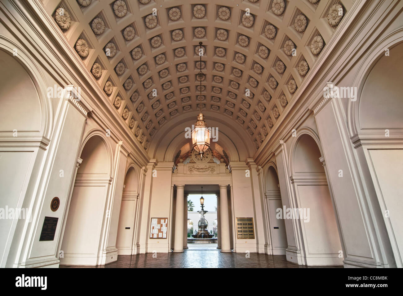 La bellissima Pasadena City Hall. Foto Stock