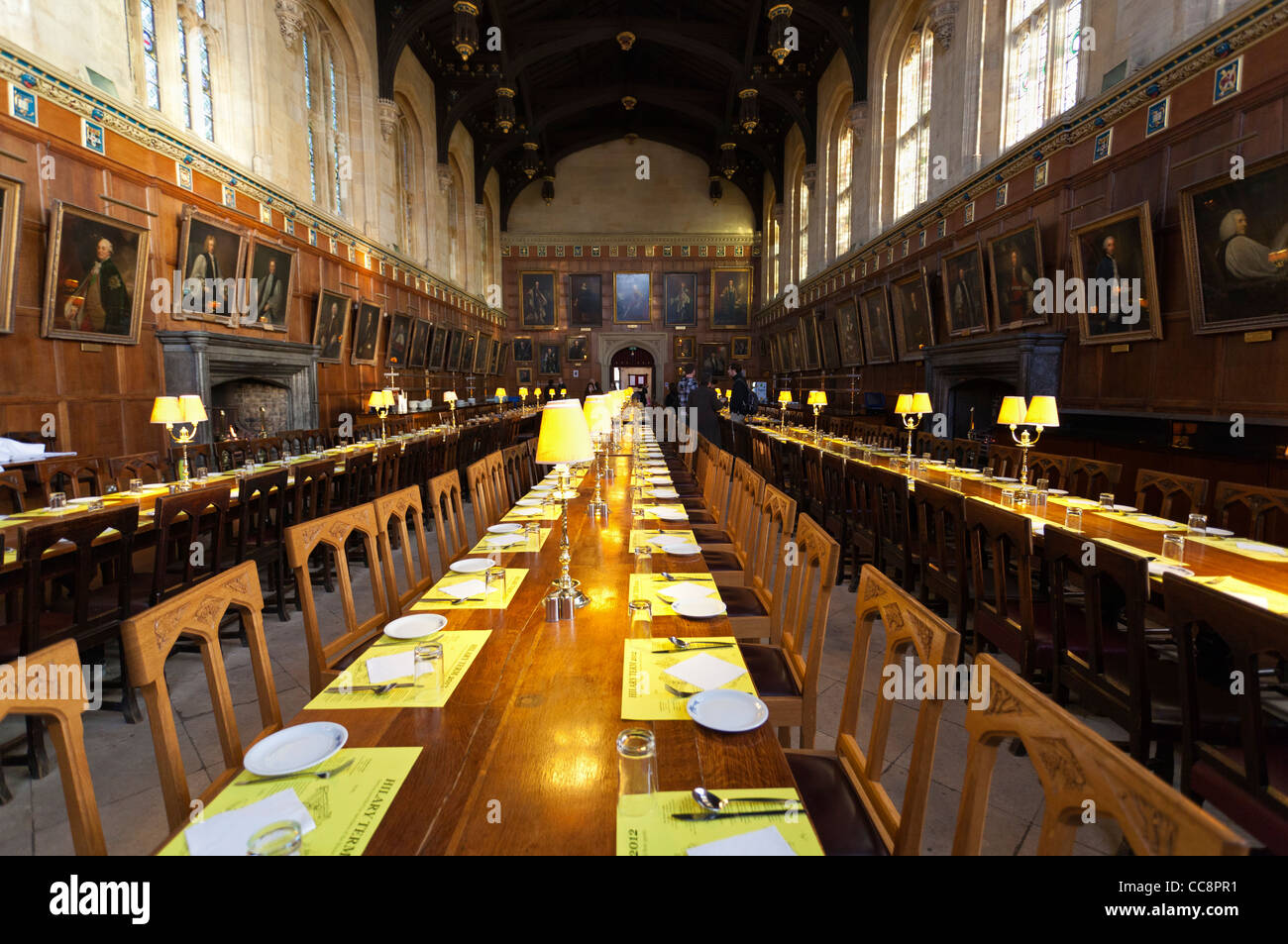La Grande Hall, Christ Church College di Oxford 5 Foto Stock