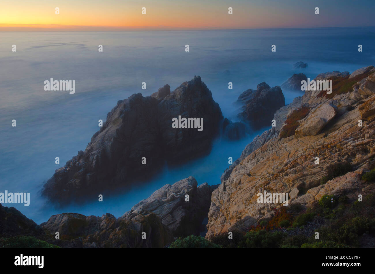 Point Lobos State Reserve, Carmelo dal mare, Monterey, California Foto Stock
