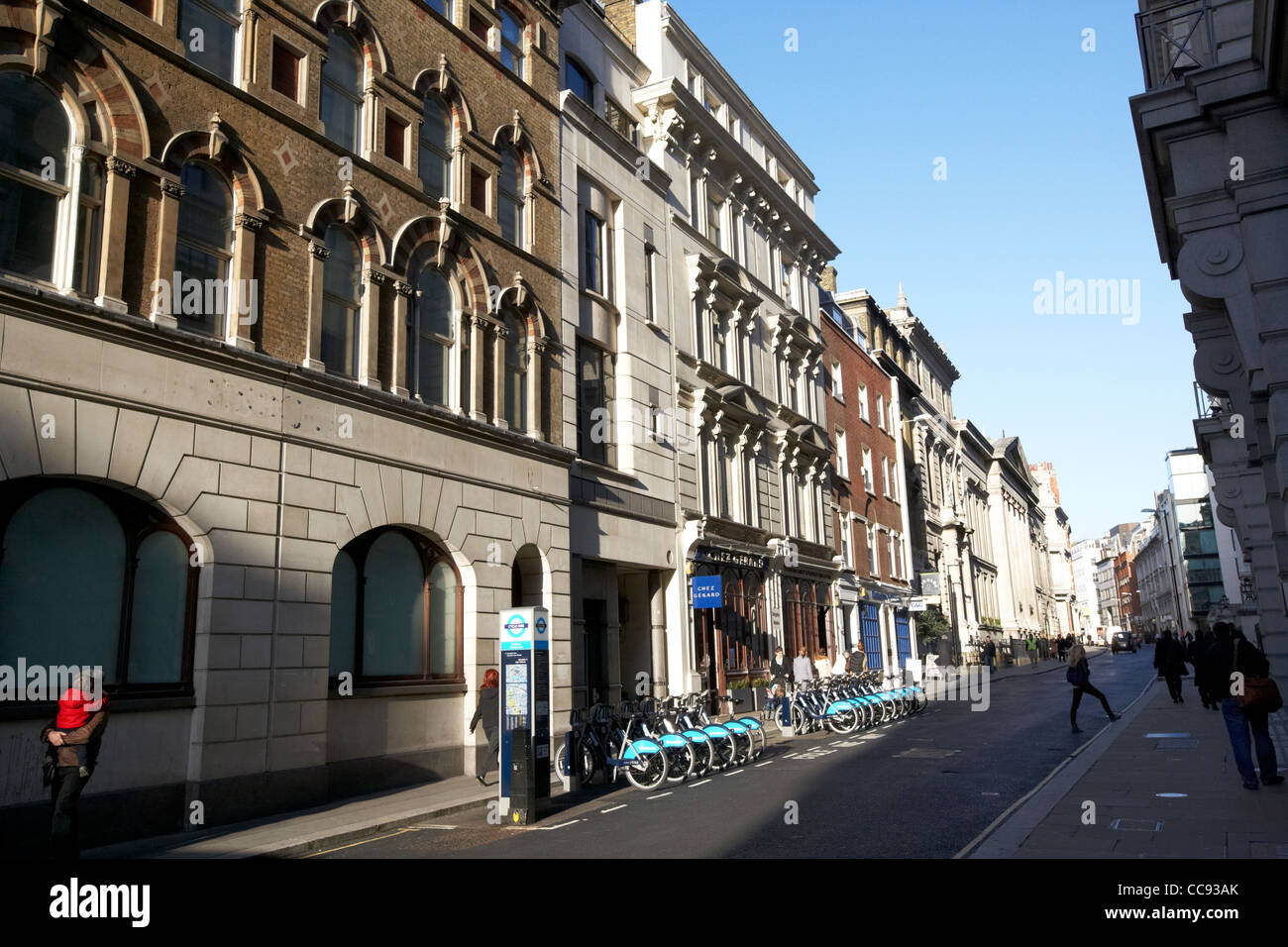 Vista generale del Chancery Lane Londra Inghilterra Regno Unito Regno Unito Foto Stock