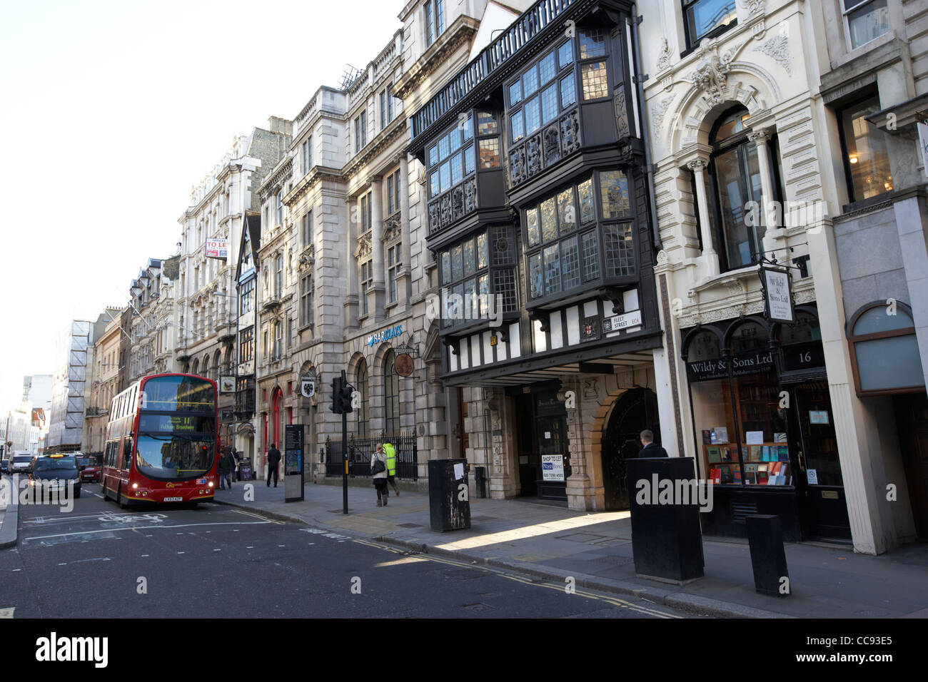 Ingresso al tempio interno da Fleet Street Londra Inghilterra Regno Unito Regno Unito Foto Stock