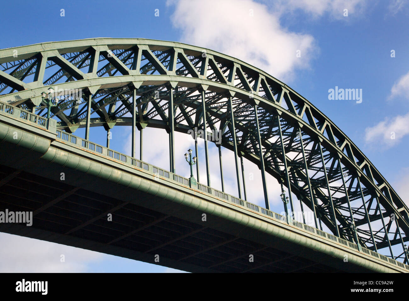 Tyne Bridge Newcastle upon Tyne Inghilterra Foto Stock