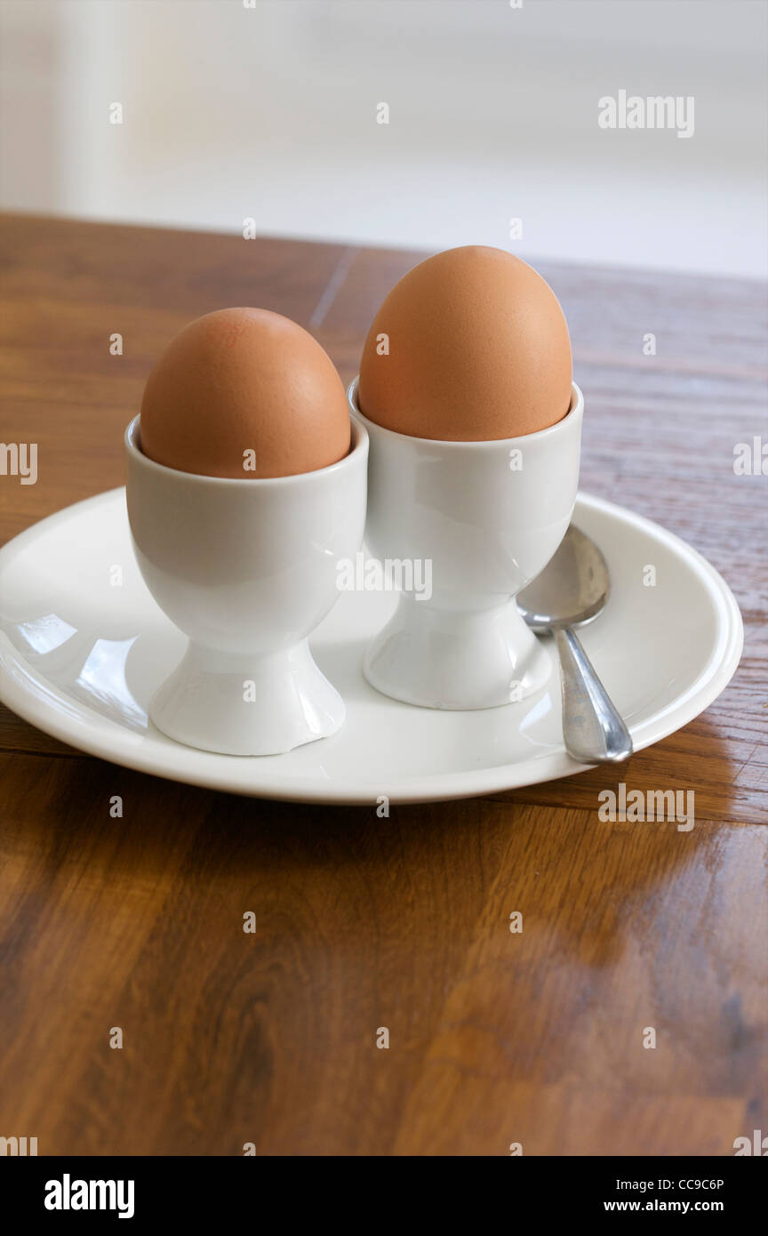 Uova sode Foto Stock