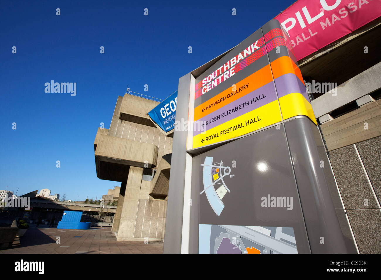 La Hayward Gallery presso il centro di Southbank Londra Inghilterra Regno Unito Regno Unito Foto Stock