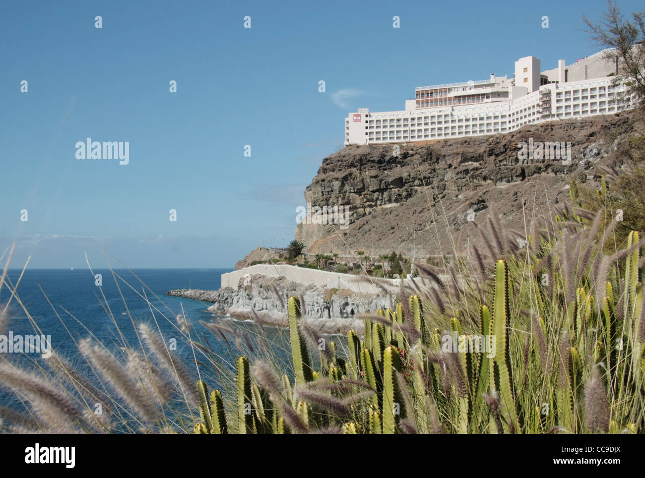 Riu Club Hotel di Amadores, Puerto Rico, Gran Canaria Foto Stock