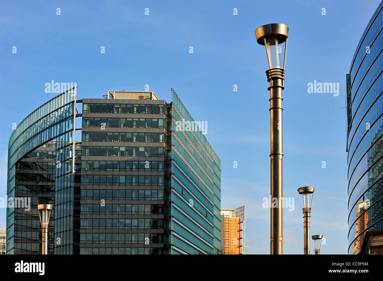 Edificio Charlemagne, Bruxelles Direzione Generale per il commercio e la direzione generale Allargamento della Commissione europea Foto Stock