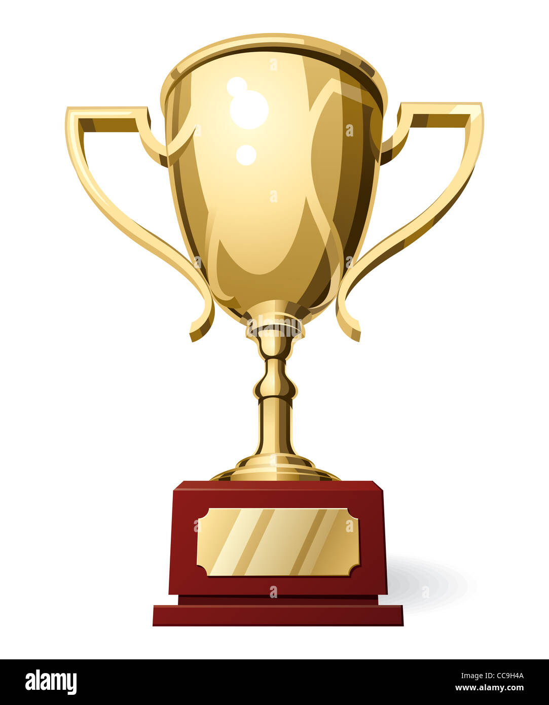 Golden sport Cup Foto Stock