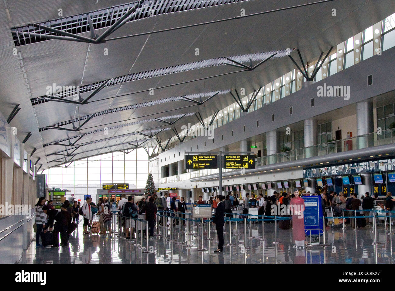 Da Nang airport, Vietnam Foto Stock