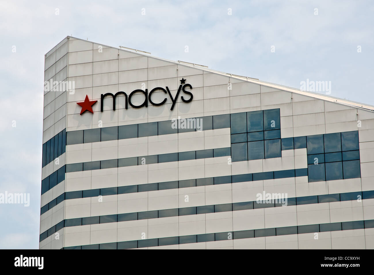 Macy's capo ufficio edificio a Cincinnati, Ohio Foto Stock