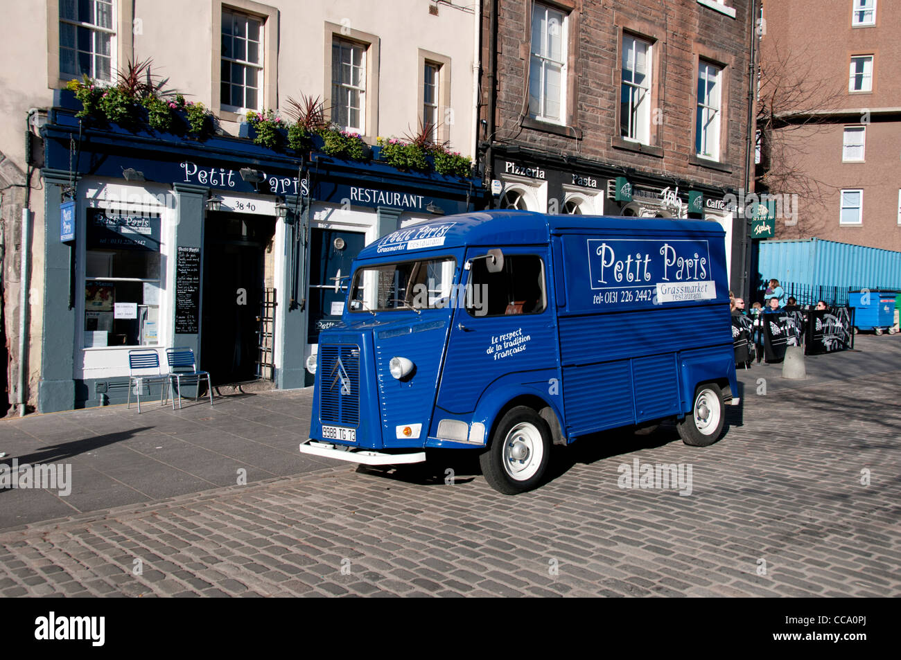 Edimburgo in Scozia,che mostra le aree turistiche Foto Stock