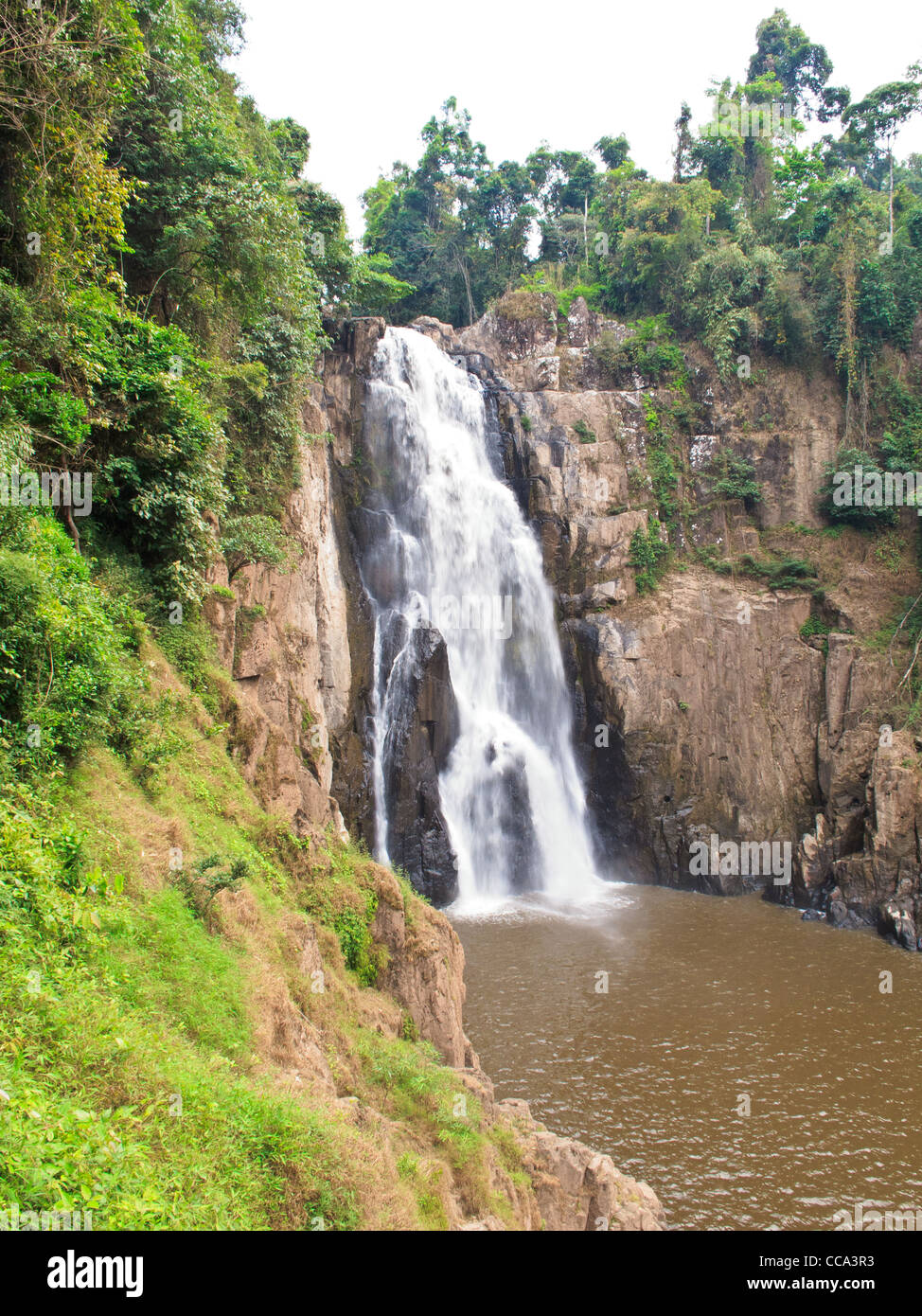 Heo Narok cascata nel Parco Nazionale di Khao Yai, Thailandia Foto Stock