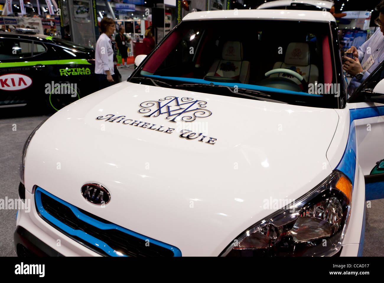 "Buco in uno" Kia Soul - Kia Concept car ispirata da Michelle Wie Foto Stock