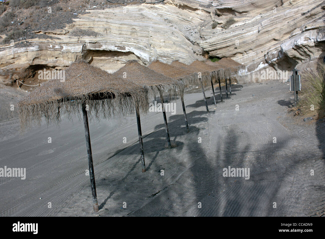 Spiaggia di fanabe tenerife spagna Foto Stock