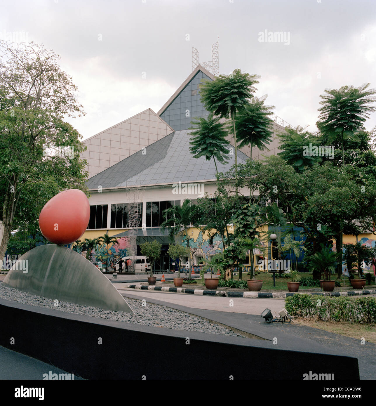 National Visual Arts Gallery di Kuala Lumpur in Malesia in Estremo Oriente Asia sud-orientale. Moderno edificio di architettura Arte Cultura Travel KL Foto Stock