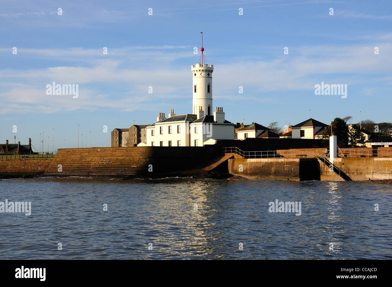 La Bell Rock Torre del segnale, Arbroath Foto Stock