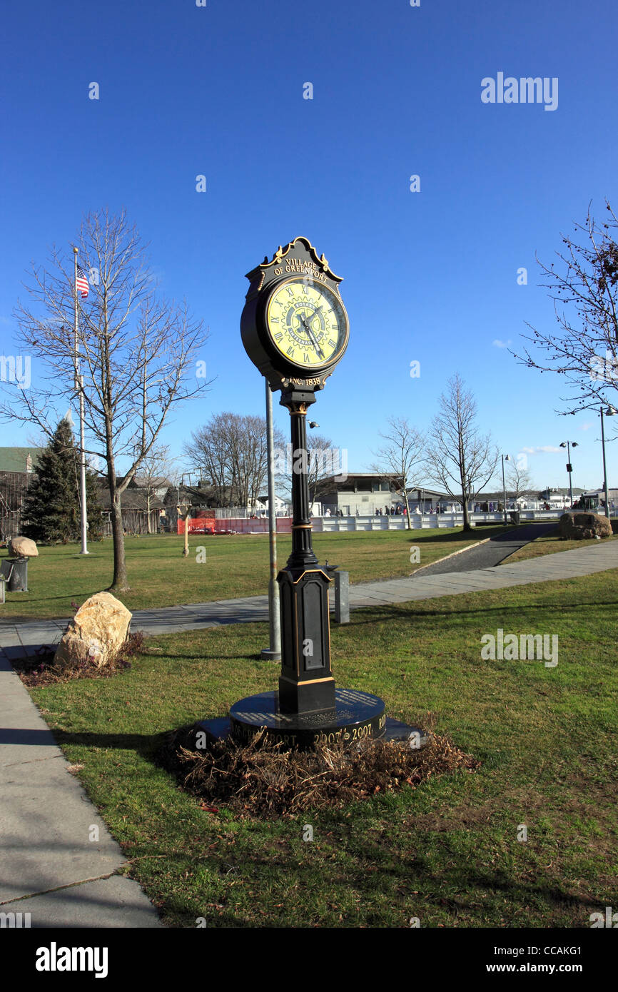 Mitchell Park Greenport Long Island NY Foto Stock