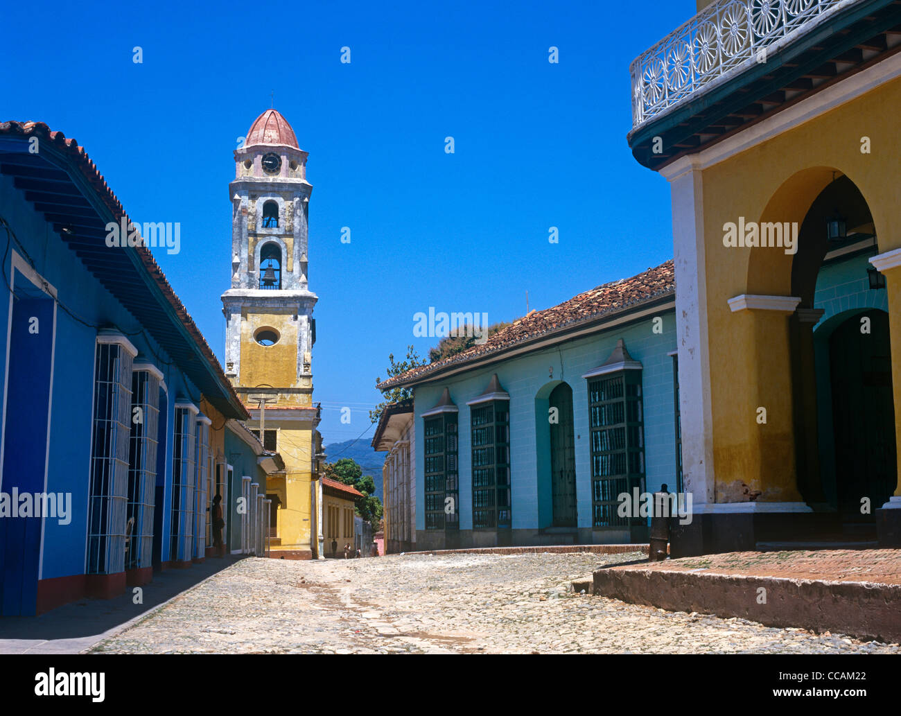 Architettura di Trinidad Cuba Foto Stock
