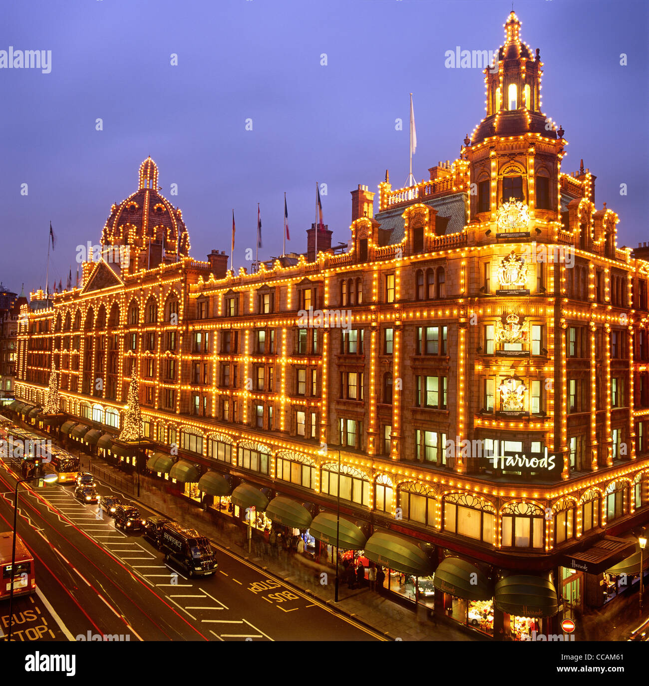 I grandi magazzini Harrods London REGNO UNITO Foto Stock