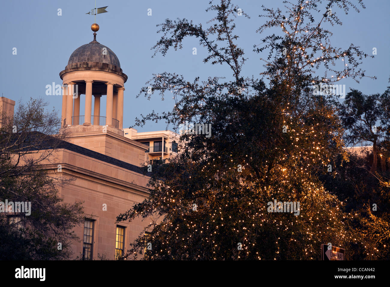 Courthouse nel centro cittadino di Tallahassee Foto Stock