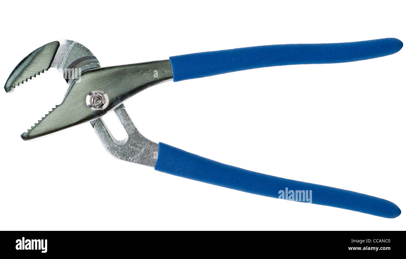 Blu vengono gestiti chiave a tubo Foto Stock