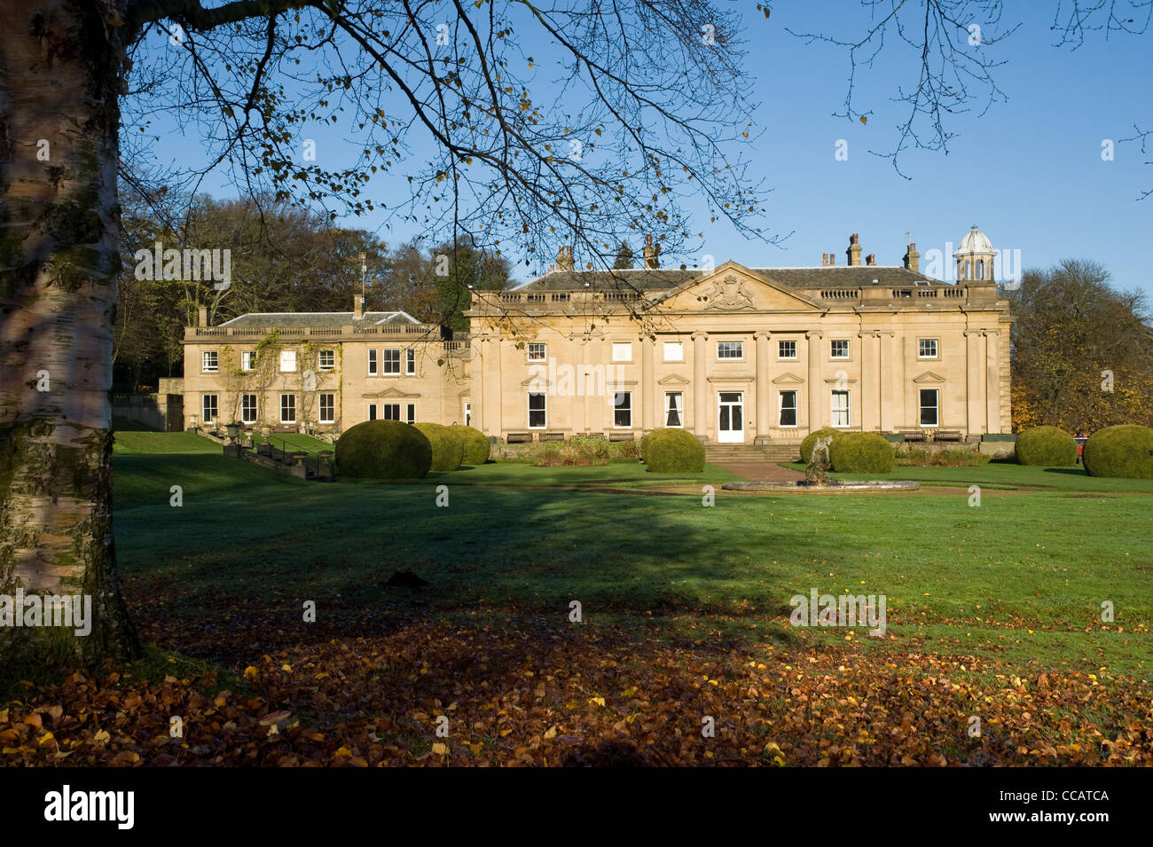 Wortley Hall Hotel l'ex casa ancestrale del conte di Wharncliffe. Gen 2012 Foto Stock