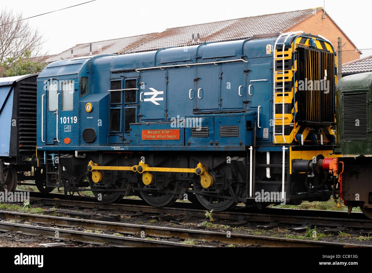 Classe 10 0-6-0DE No.10119 (D4067) "Alfred Thomas & Margaret Ethel Naylor Great central railway loughborough England Regno Unito. Foto Stock