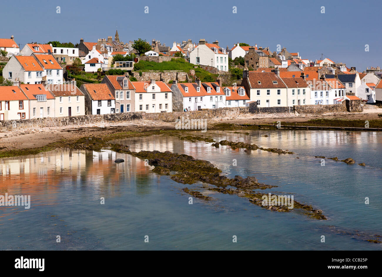 Pittenweem, East Neuk villaggio di pescatori, Fife, Scozia Foto Stock