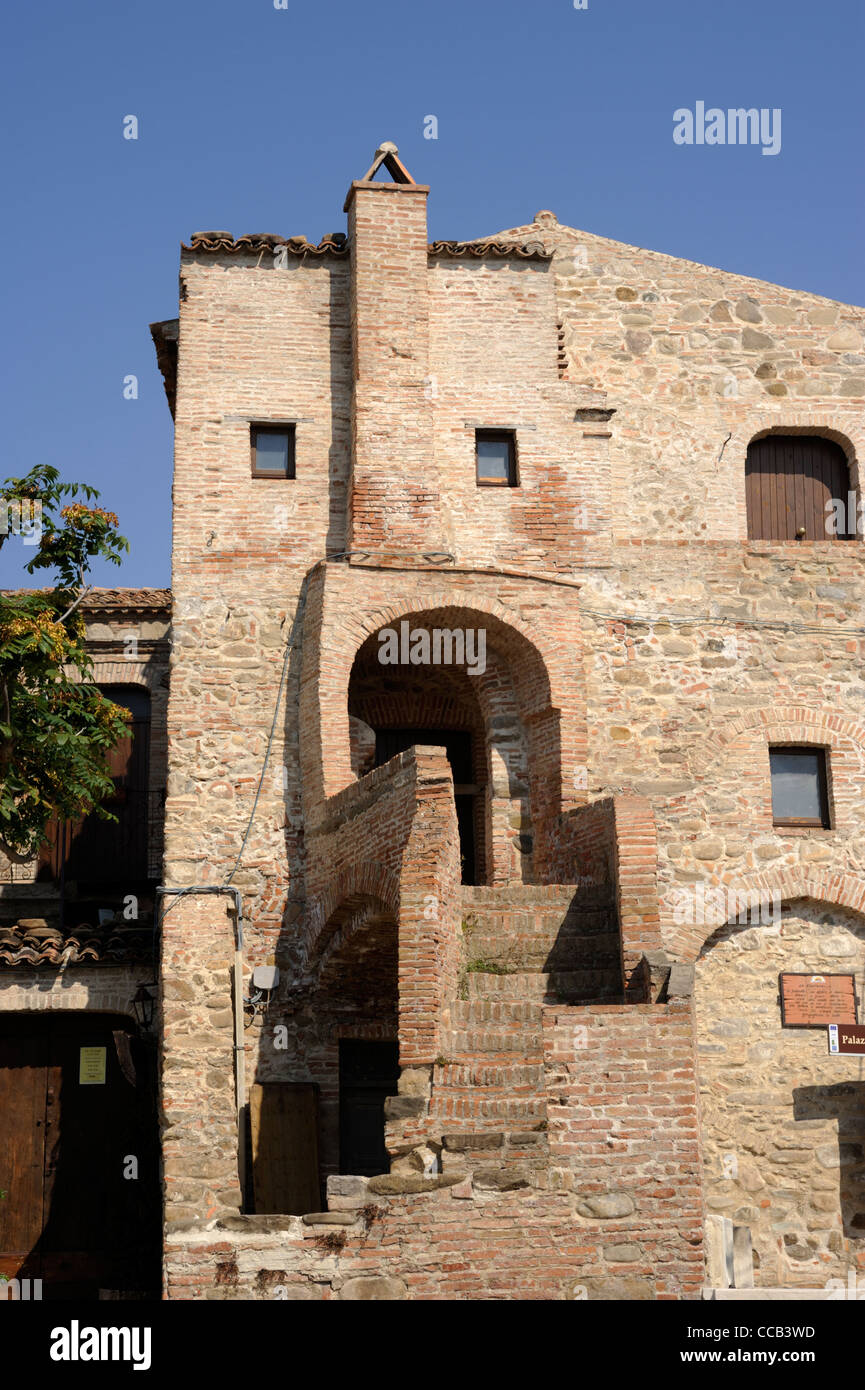 Italia, Basilicata, Aliano, casa con gli occhi Foto Stock