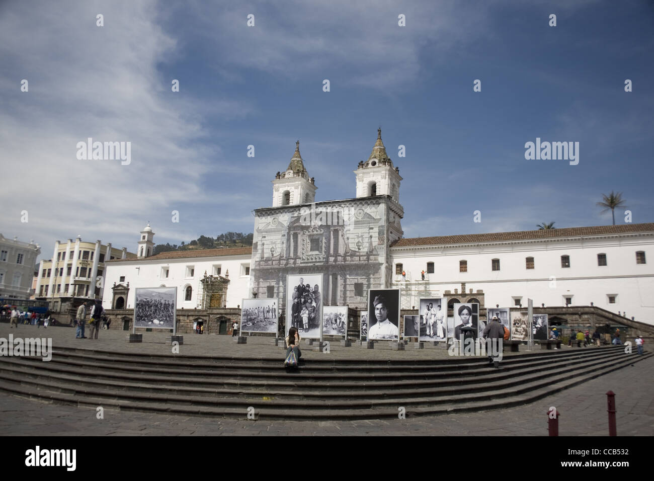 Ecuador Quito Monastero di San Francisco Foto Stock