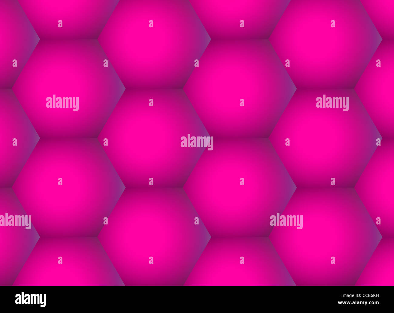 Abstract rose esagoni sfondo, gradiente geometrico pattern Foto Stock