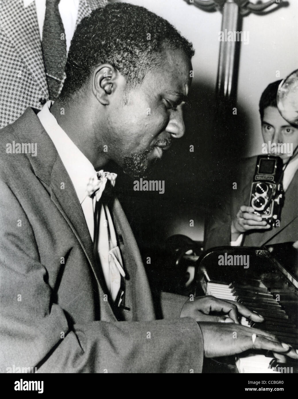 THELONIOUS MONK (1917-1982) Noi pianista e compositore jazz Foto Stock