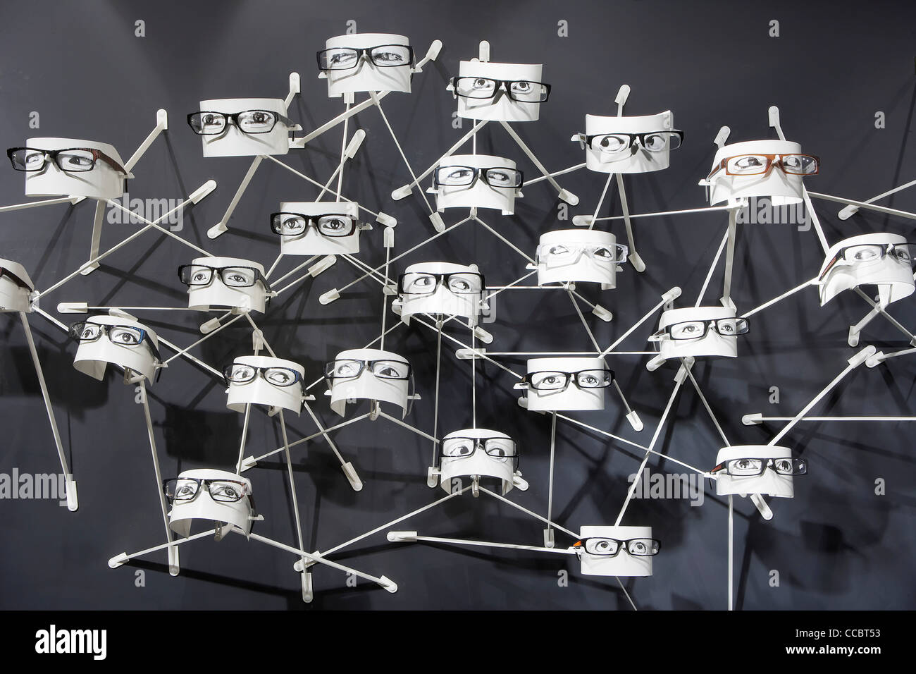 Gli originali di Kirk Flagship Store, Londra, Regno Unito, campagna Design, 2011 Foto Stock