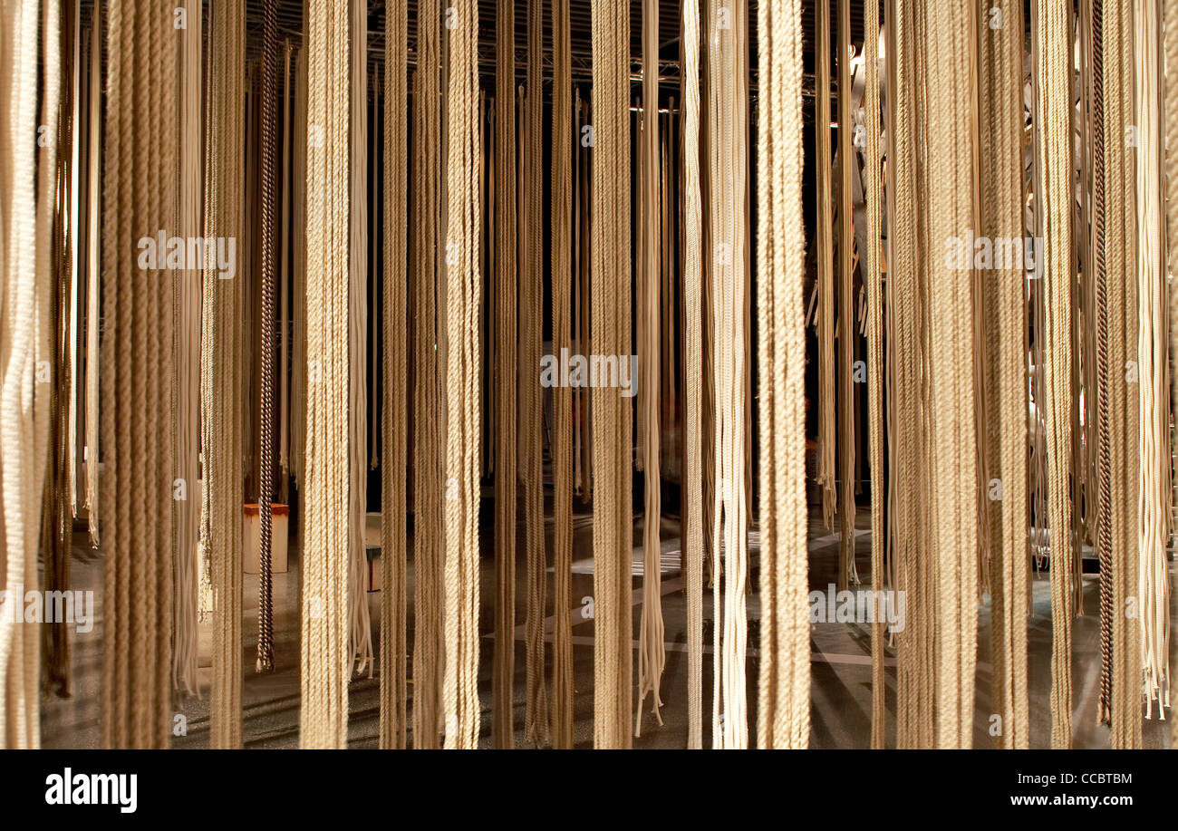 Heimtextil è la più grande fiera internazionale per la casa ed il contract tessile e il punto di riferimento globale per il design di qualità Foto Stock