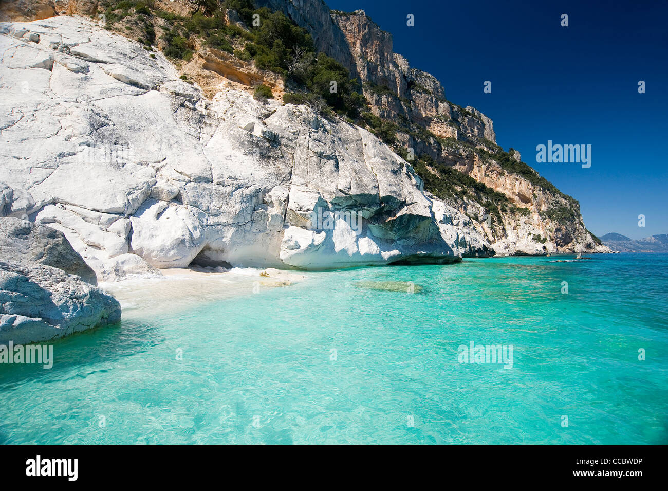Cala Goloritzè, Baunei, provincia Ogliastra, Golfo di Orosei, Sardegna,  Italia Foto stock - Alamy