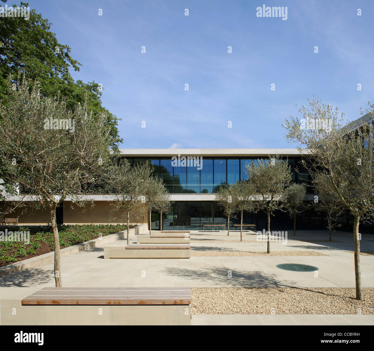 Sainsbury Il laboratorio, un 11,000mq. Plant Science Research Center impostato in il giardino botanico dell'Università riunisce Foto Stock