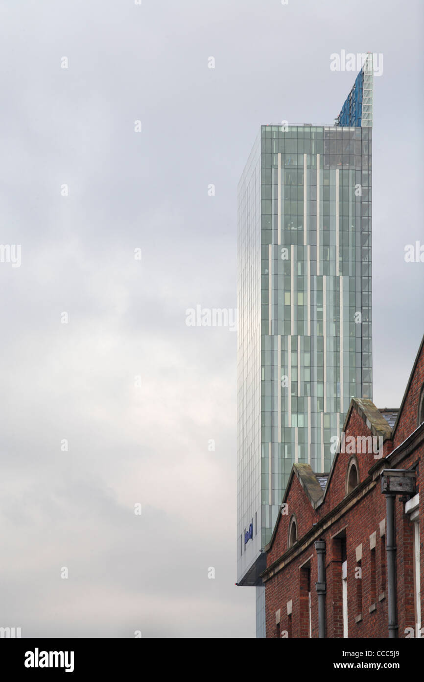 Beetham Tower, Ian Simpson Architects, Manchester, Regno Unito, 2006. Foto Stock