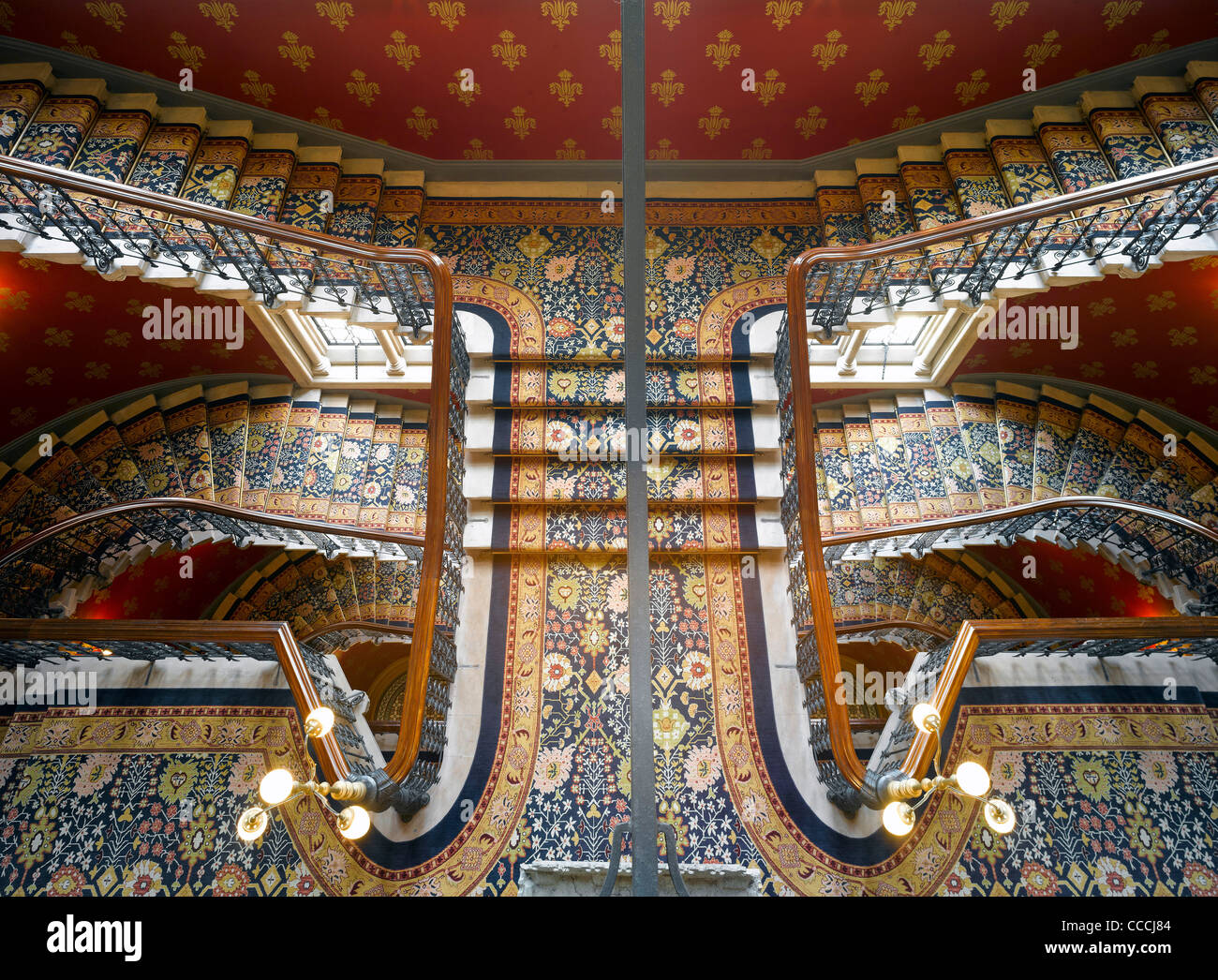 ST PANCRAS Hotel, Londra, Regno Unito, 2011 Foto Stock