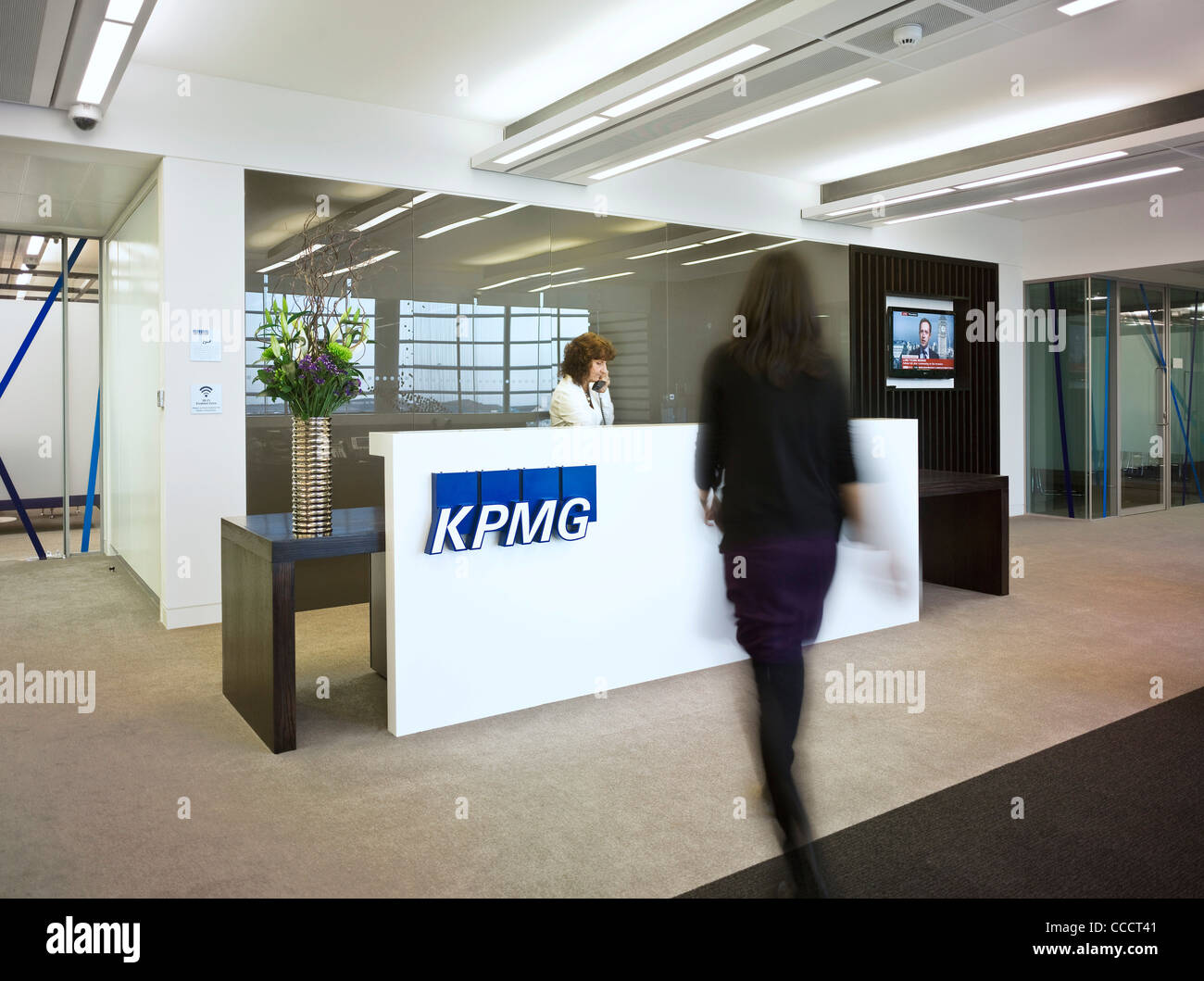 3 Assembly Square, Cardiff, Scott Brownrigg Architetti / Arup, 2010, incorporante State-Of-The-Art le tecnologie verdi e Foto Stock