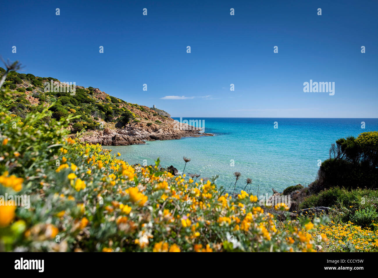 Spiaggia Di Chia Monte Cogoni Campana Chia Domus De Maria