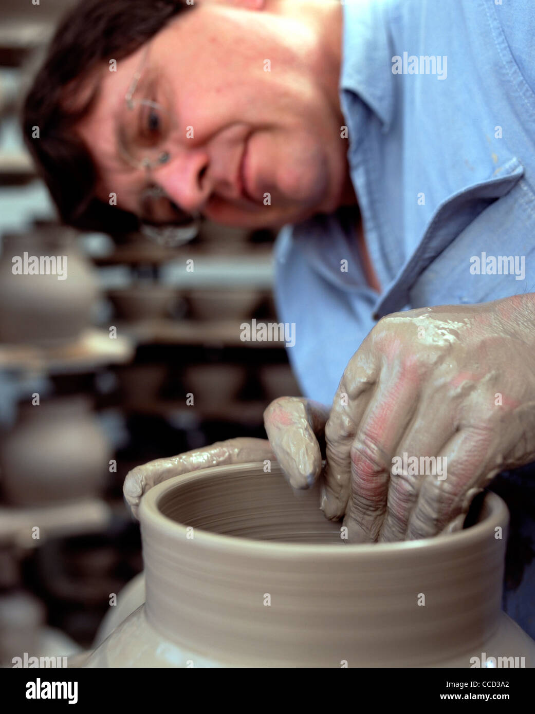 Potter Nicholas Moss, Kilkenny Foto Stock