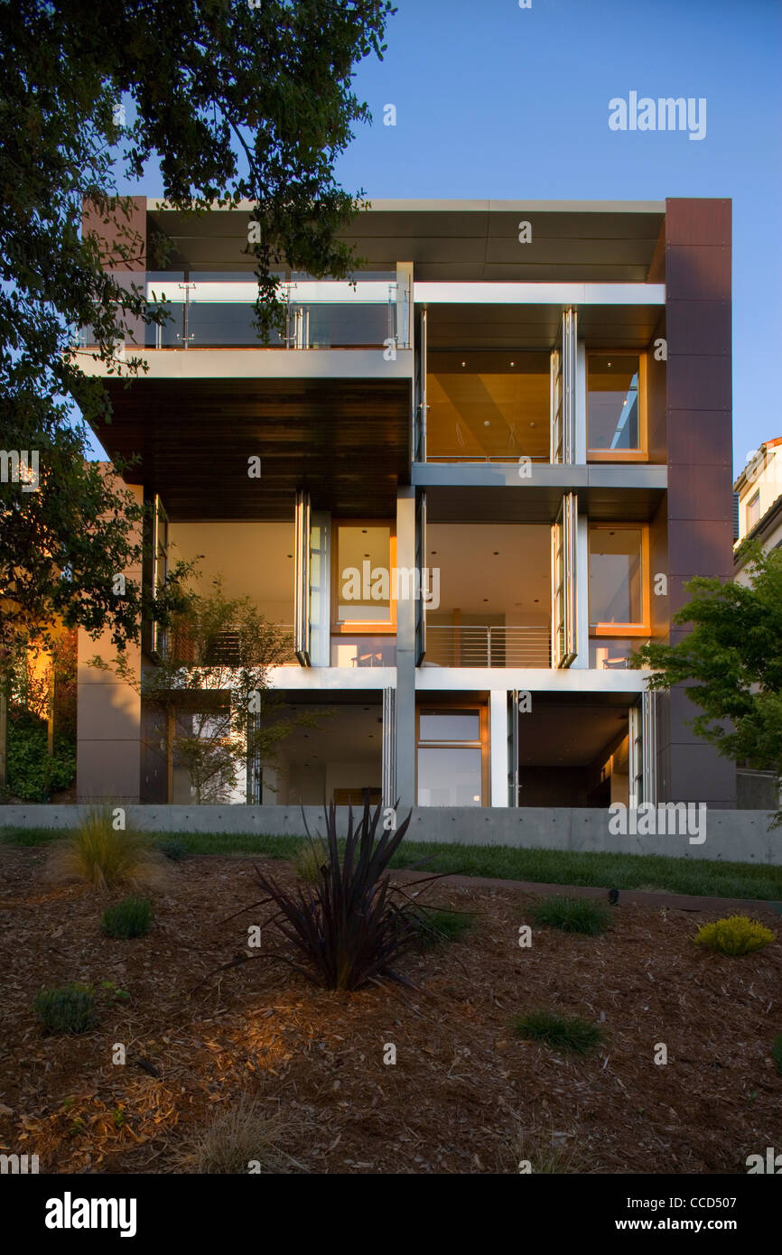 CHARLES DEBBAS architetti, DEBBAS HOUSE Oakland, la California, 2010 Foto Stock