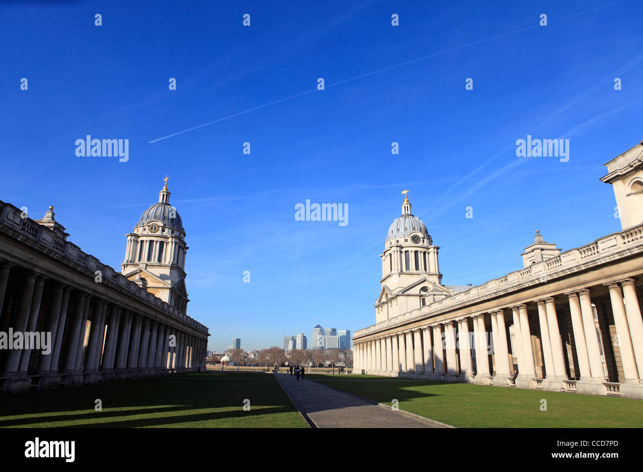 Regno Unito South London Greenwich la old Royal naval College Foto Stock