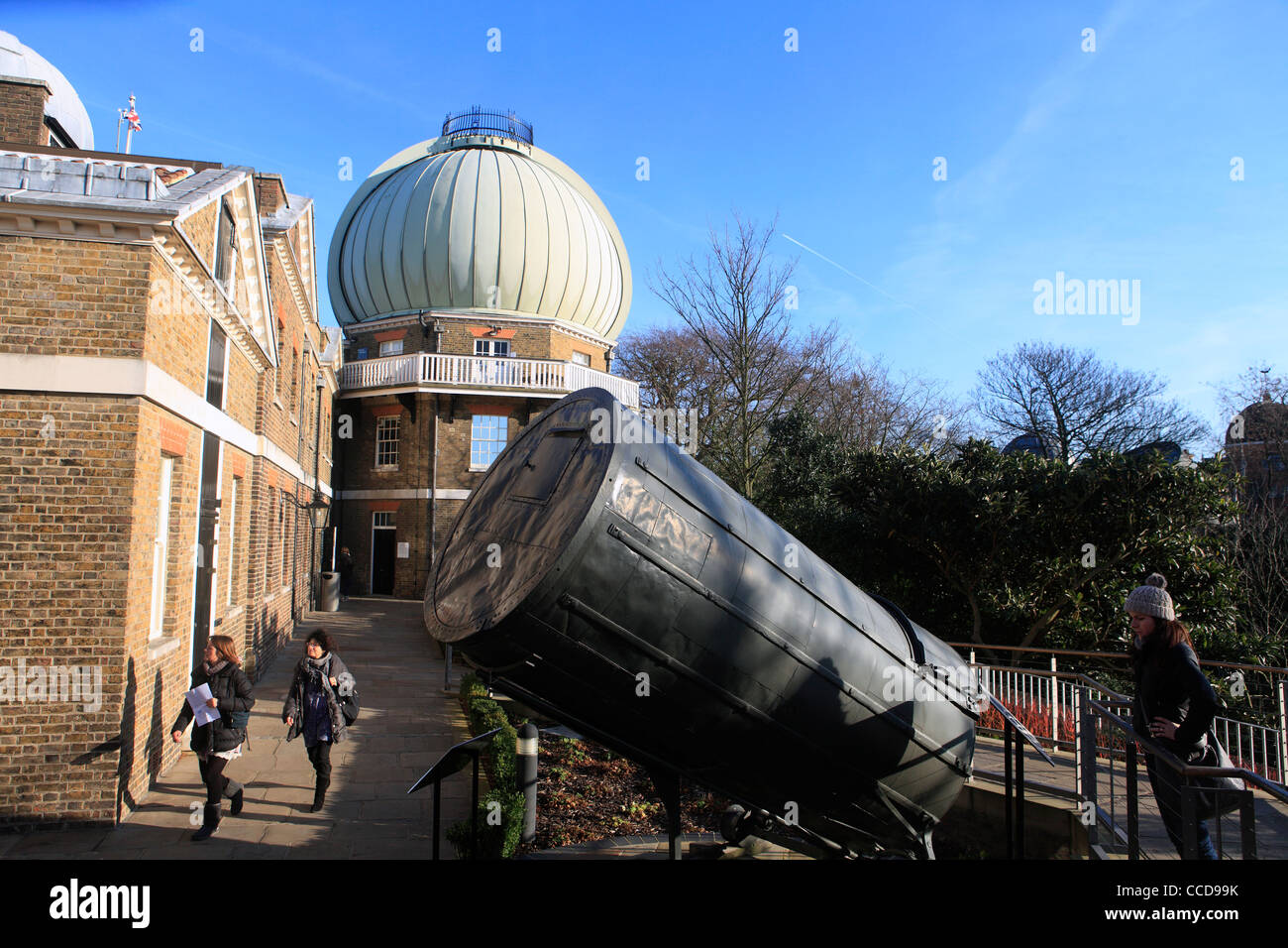 Regno Unito South London Greenwich royal Observatory di Flamsteed house Foto Stock