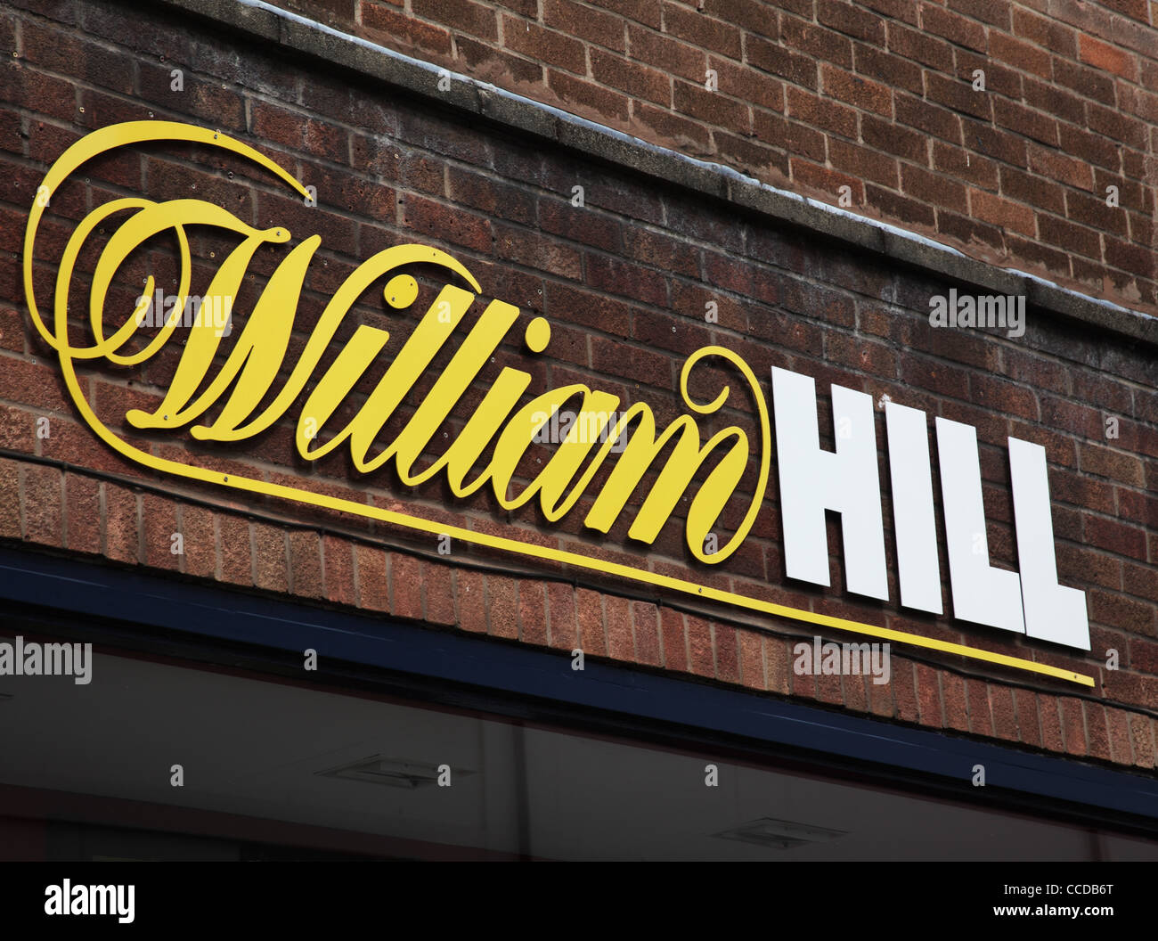 William Hill Bookmakers segno Foto Stock